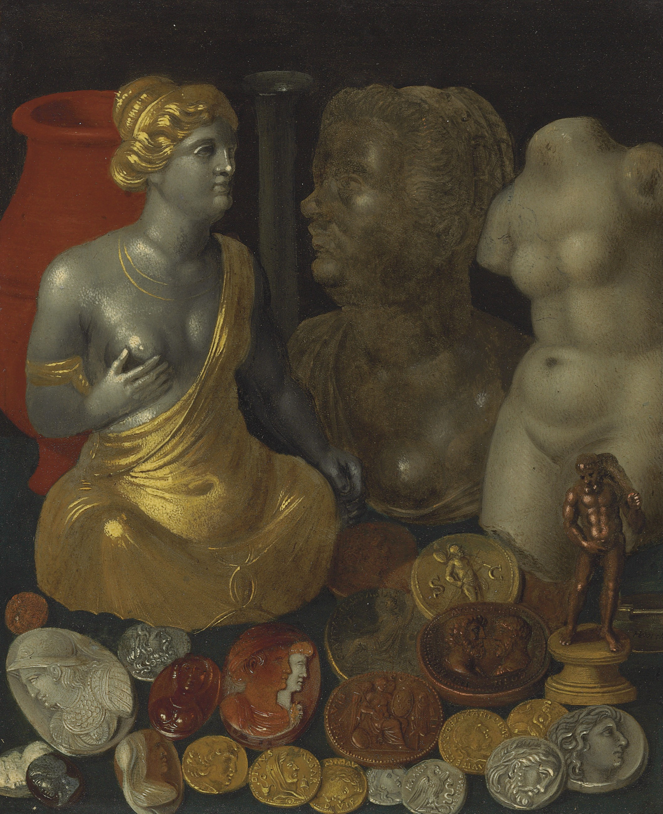 Hendrik van der Borcht (I) - A collection of ancient objects.jpeg