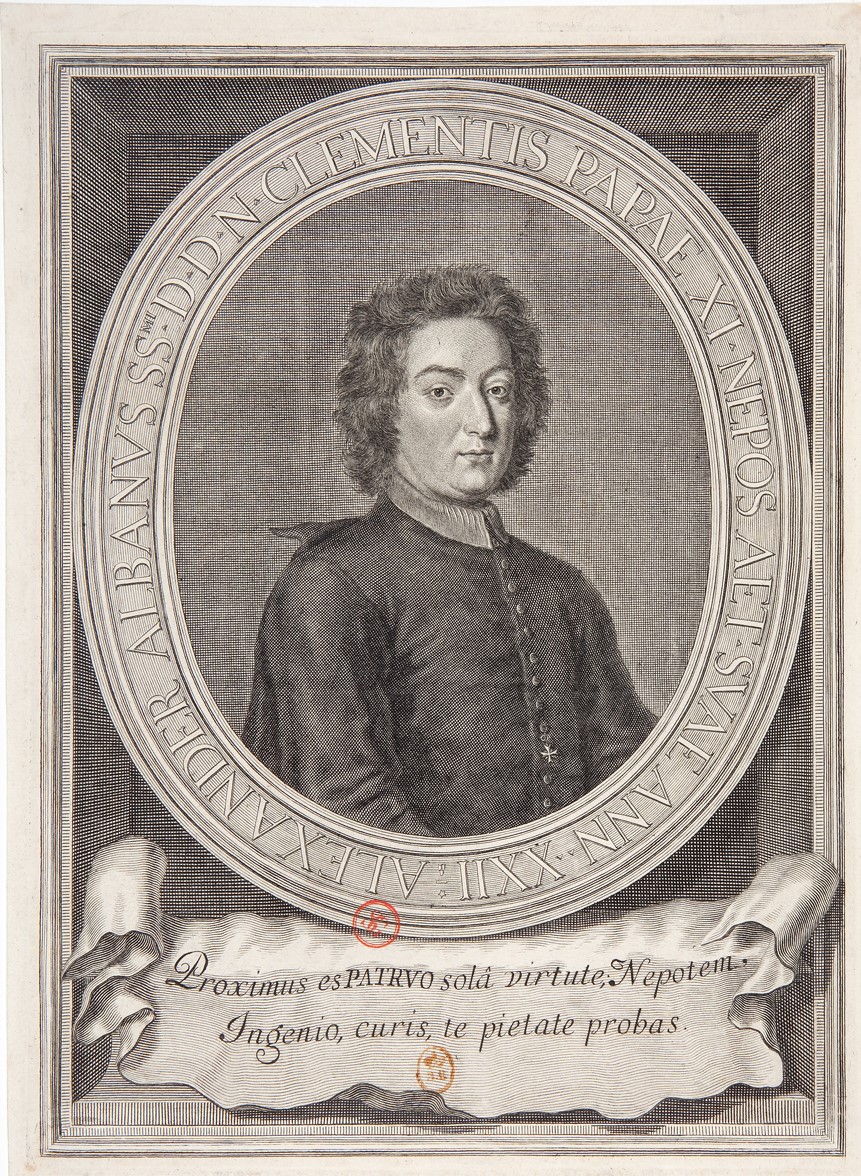 File:Alessandro Albani at the age of 22, engraving .jpg