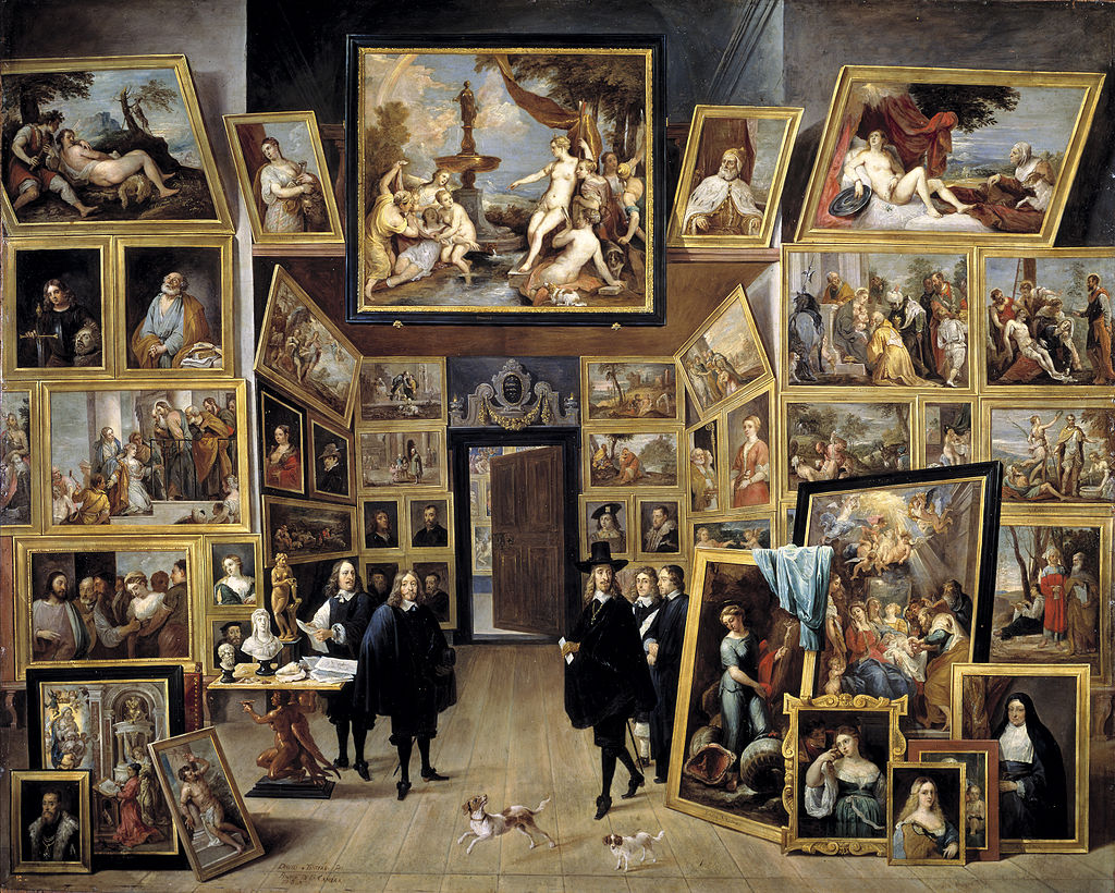 File:Austria, Leopoldo Guillermo en su galería de pinturas en Bruselas (David Teniers II).jpg