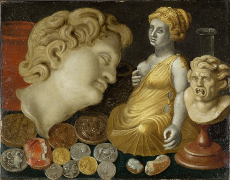 Hendrik van der Borcht (I) - Still life with collection objects.jpg